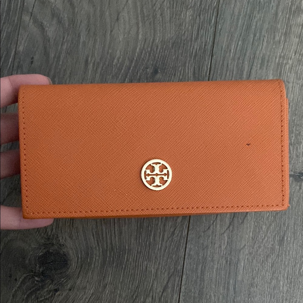 Tory Burch Orange Wallet